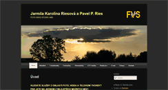 Desktop Screenshot of fotovideo.ries.cz